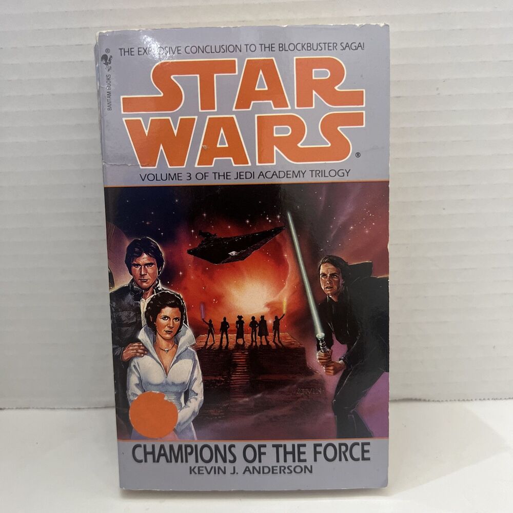 Star Wars The Jedi Academy Trilogy Vol 3 Paper Back Champions Of The Force